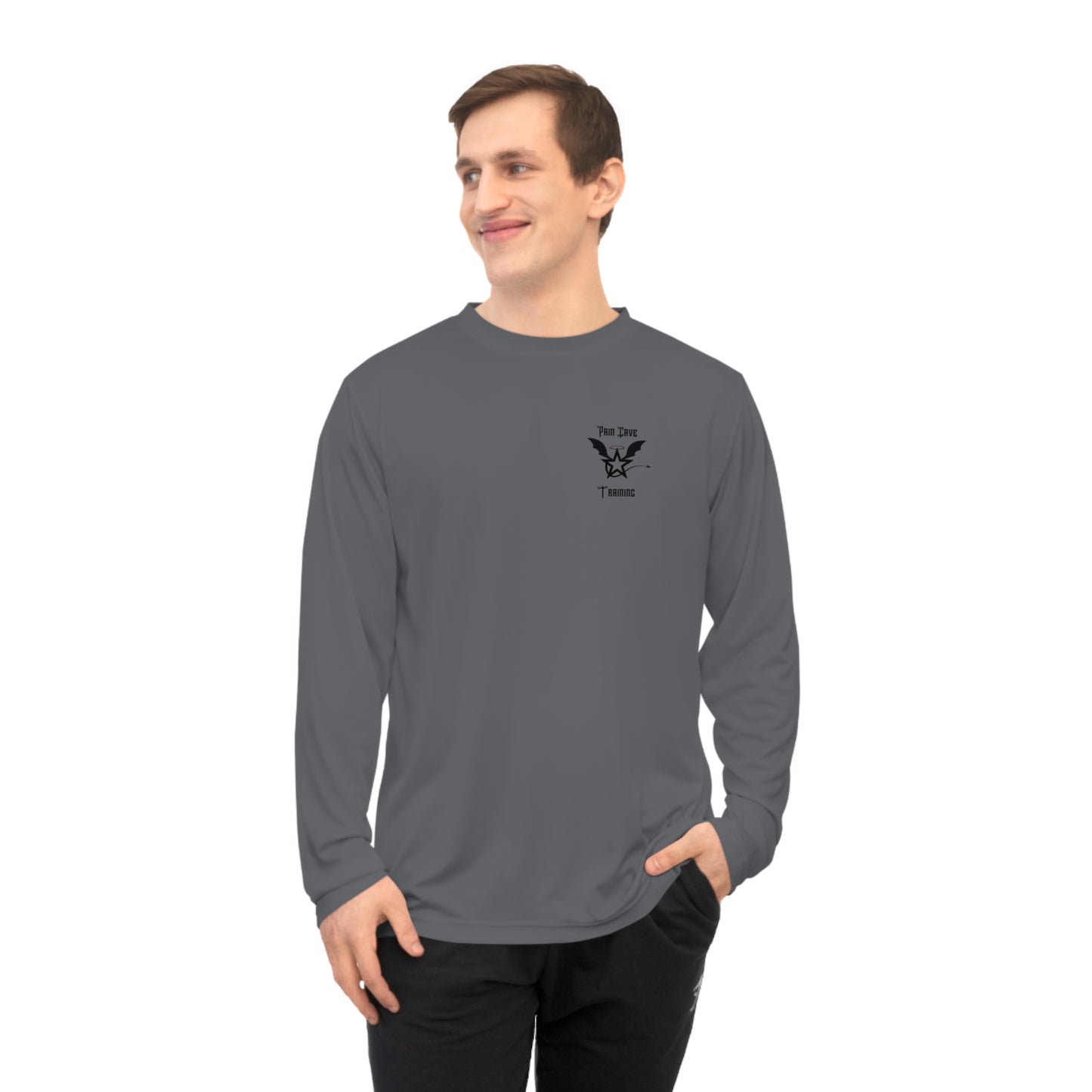 Sorry, busy. Unisex Performance Long Sleeve Shirt