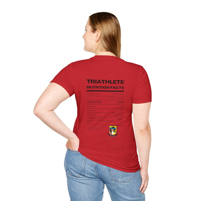 Triathlete Nutrition Facts Softstyle T-Shirt