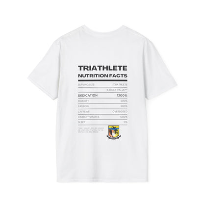 Triathlete Nutrition Facts Softstyle T-Shirt