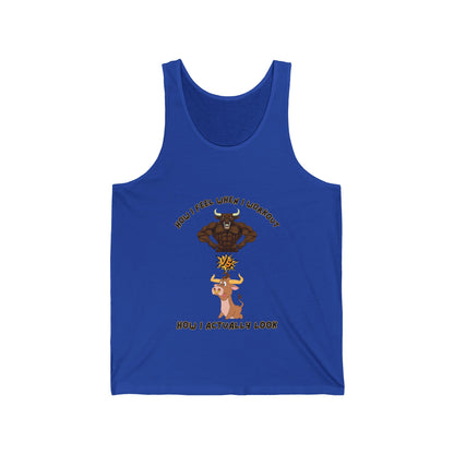 Unisex Jersey Flexin Tank