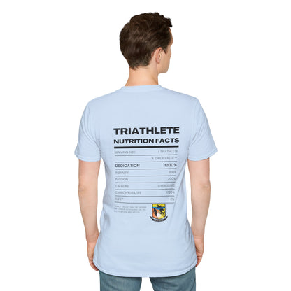 Triathlete Nutrition Facts Softstyle T-Shirt