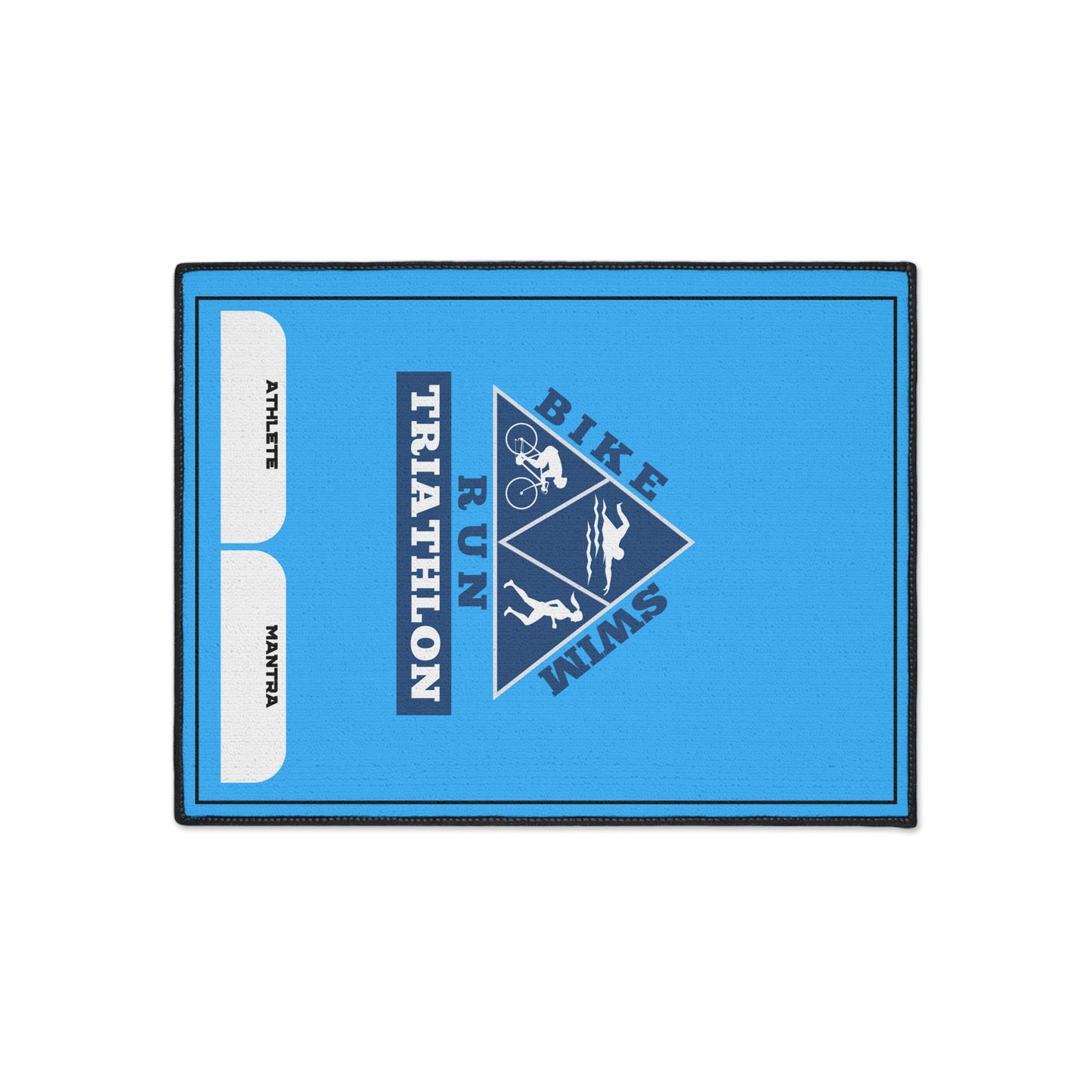 Blue transition mat