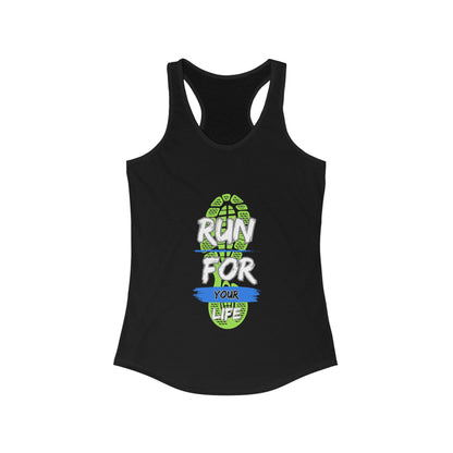 Women's Run For Your Life Racerback Tank