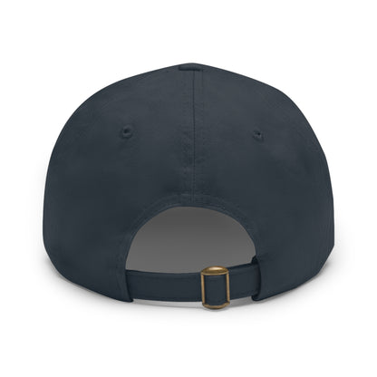 Pain Cave Hat with Leather Patch (Round)