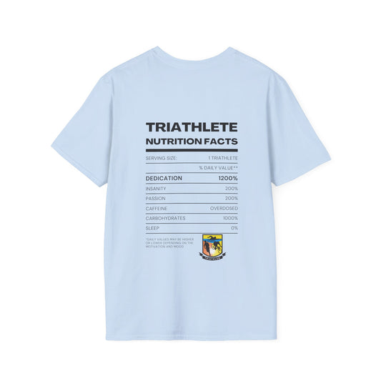 Triathlete Nutrition Facts Softstyle T-Shirt