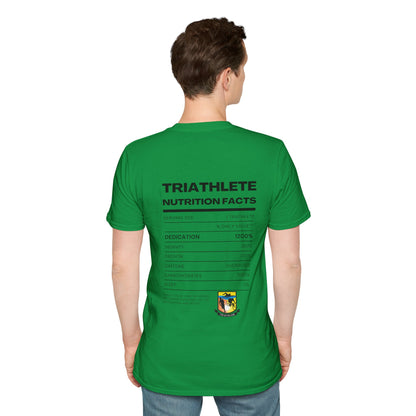 Triathlete Nutrition Facts Softstyle T-Shirt