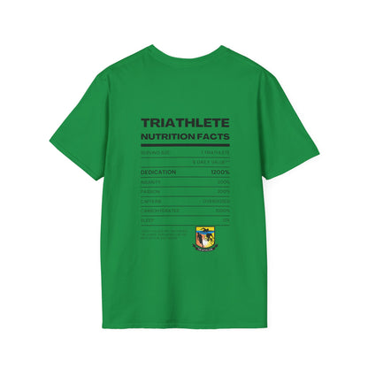 Triathlete Nutrition Facts Softstyle T-Shirt